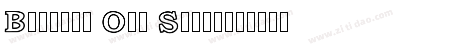 Bookman Old Style字体转换